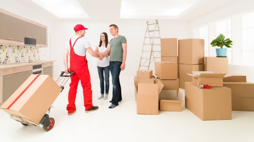 Office relocation with organized equipment transport in Fortisgreen
